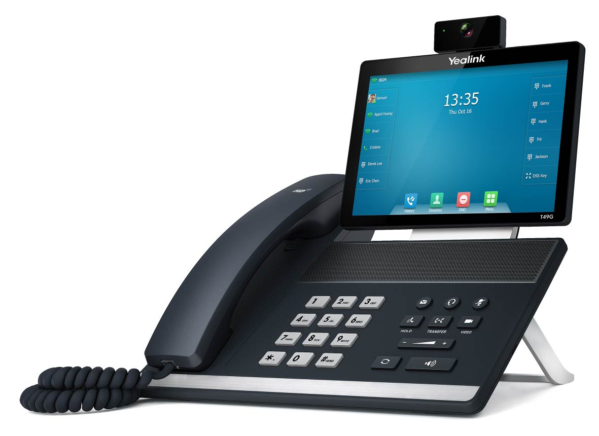 تلفن تحت شبکه ویدیویی SIP VP-T49G یلینک