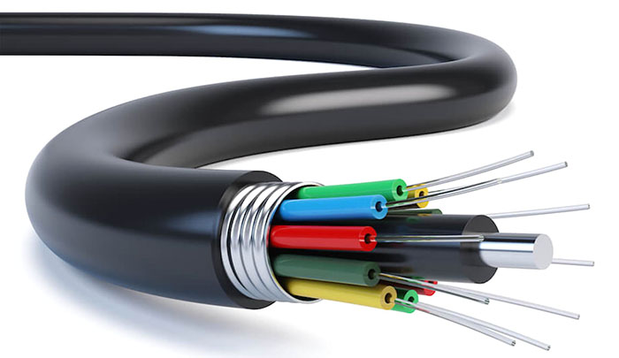 فیبر نوری (Fiber Optic Cable)