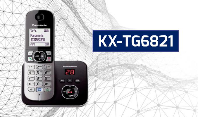 تلفن بیسیم اصل مالزی KX-TG6821
