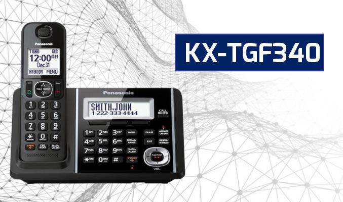 تلفن بیسیم اصل مالزی KX-TGF340