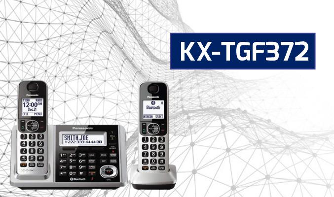 تلفن بیسیم اصل مالزی KX-TGF372