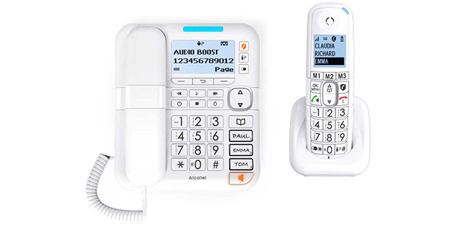 تلفن بی سیم آلکاتل F370 Plus Voice 
