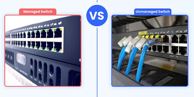مقایسه سوئیچ های شبکه مدیریت شده و مدیریت نشده