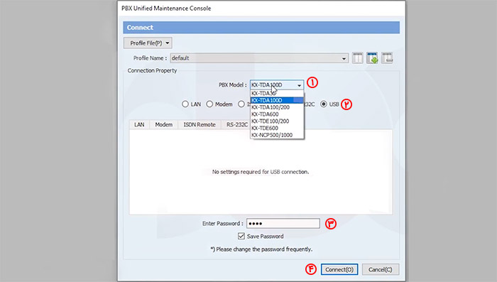 آموزش نحوه بکاپ گیری از سانترال TDA و TDE و کار با نرم افزار PBX Unified Maintenance Console