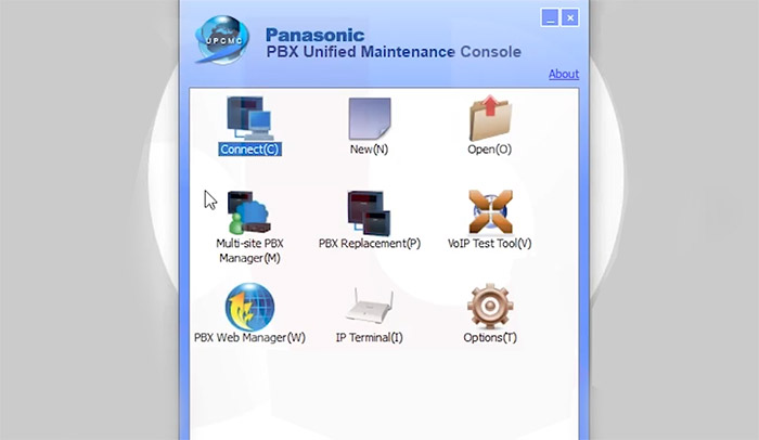 آموزش نحوه بکاپ گیری از سانترال TDA و TDE و کار با نرم افزار PBX Unified Maintenance Console