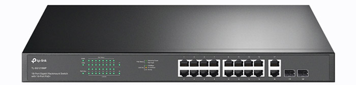 سوئیچ شبکه تی پی لینک مدل TL-SG1218MP