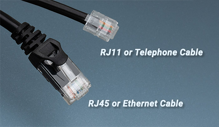 سوکت RJ45 در مقابل سوکت RJ11